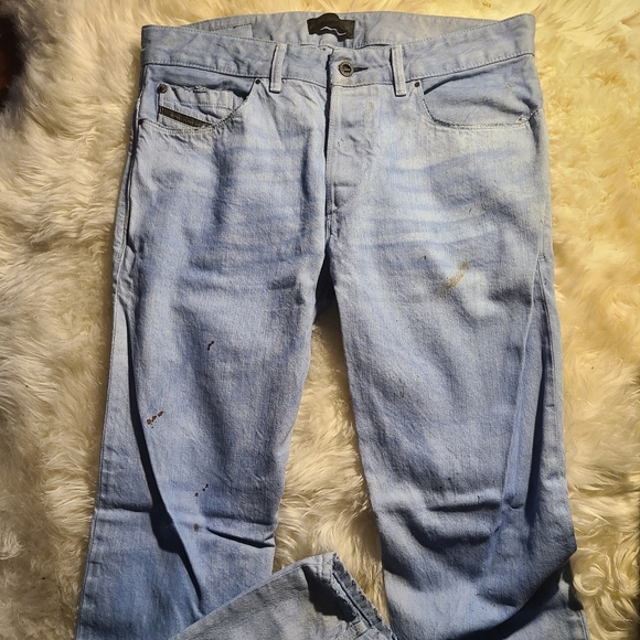 Diesel Black Gold Blue Jeans NWOT - Picture 1 of 6